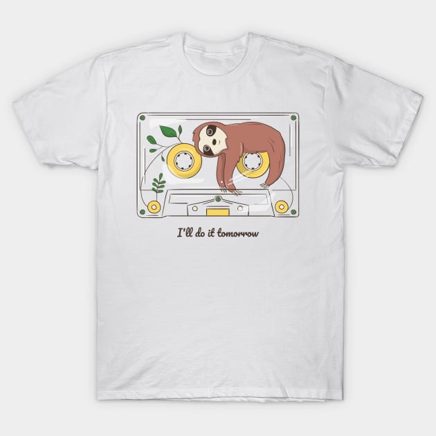 Lazy Lad T-Shirt by Plush Tee